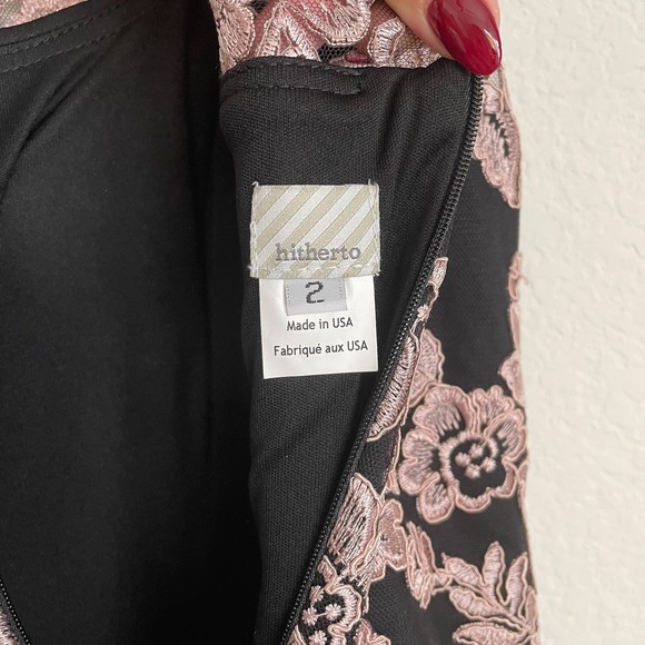 BHLDN Hithero Black Lace Tonya Dress - Picture 7 of 15